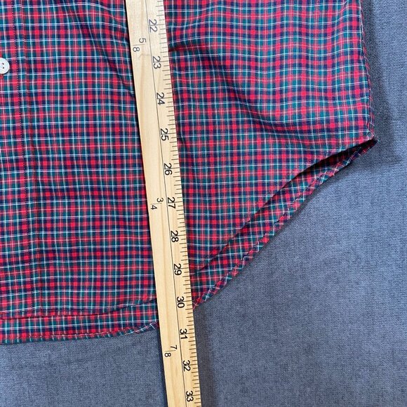 Lauren Ralph Lauren Classic Fit Non-Iron Plaid Button-Down Shirt Mens size 15 - Picture 7 of 8